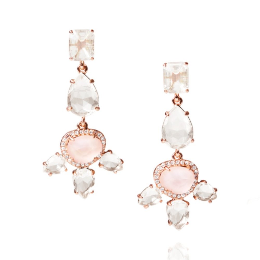 Chloe + Isabel - La Vie en Rose Post Drop Earrings
